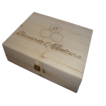 cofanetto miele regalo in legno Dolce Eleganza
