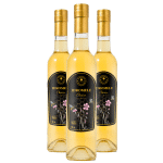 Bottiglia di idromele artigianale italiano al miele fermentato