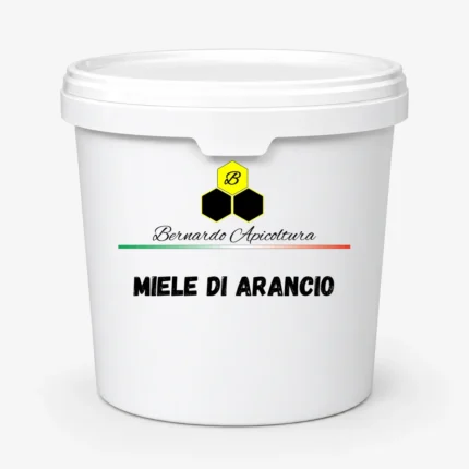 secchio di miele di arancio