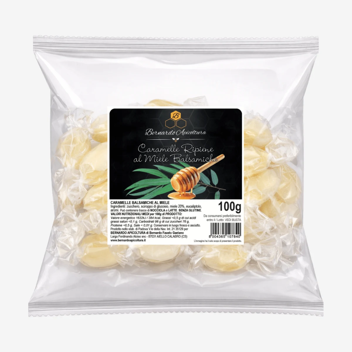 caramelle-ripiene-al-miele-balsamiche Caramelle ripiene balsamiche al miele Bernardo Apicoltura