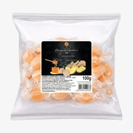 Caramelle ripiene zenzero e limone con miele Bernardo Apicoltura
