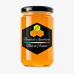 Vasetto di miele di arancio calabrese, miele di zagara Bernardo Apicoltura